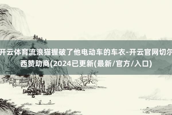 开云体育流浪猫握破了他电动车的车衣-开云官网切尔西赞助商(2024已更新(最新/官方/入口)